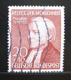 Poštová známka Nemecko 1952 Theodor Fliedner Mi# 158