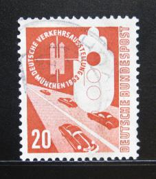 Poštová známka Nemecko 1953 Automobily Mi# 169