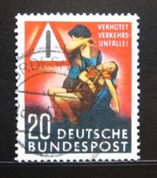 Poštová známka Nemecko 1953 Bezpeènos� silnièního provozu Mi# 162