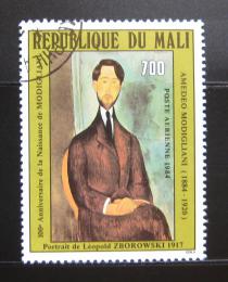 Poštová známka Mali 1984 Umenie, Amedeo Modigliani Mi# 988 