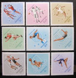 Poštové známky Maïarsko 1965 Univerziáda Mi# 2153-61