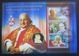 Potov znmky Dibutsko 2014 Kanonizace pape II