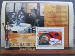 Poštová známka Guinea 2009 Umenie, Paul Gauguin