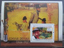 Poštovní známka Guinea 2009 Umìní, Edgar Degas