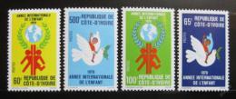 Potov znmky Pobreie Slonoviny 1979 Medzinrodn rok dt Mi# 587-90