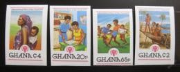 Poštové známky Ghana 1980 Mez. rok dìtí Mi# 805-08 B