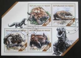 Poštové známky Niger 2014 Varani Mi# 2785-88 Kat 12€