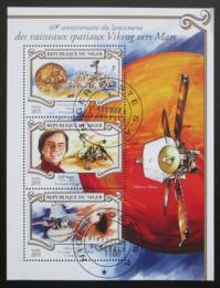 Poštové známky Niger 2015 Dobývání Marsu Mi# 3566-68 Kat 13€ - zväèši� obrázok