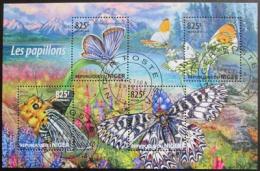 Poštové známky Niger 2015 Motýle Mi# 3400-03