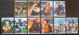 Poštové známky Japonsko 2008 Animace Mi# 4624-33