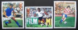 Poštové známky Paraguaj 1985 MS Ve futbale Mi# 3842-44