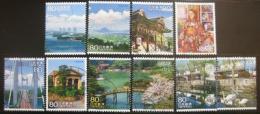 Poštové známky Japonsko 2010 Scény z cest Mi# 5147-56