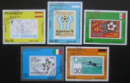 Poštovní známky Paraguay 1988 MS ve fotbale Mi# 4268-72