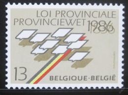 Poštová známka Belgicko 1986 Provinèní zákon Mi# 2283