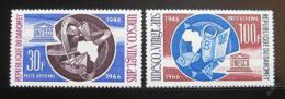 Poštové známky Dahomey 1966 UNESCO Mi# 290,292