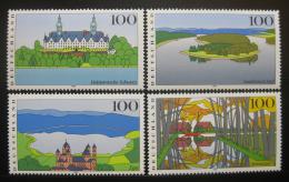 Poštové známky Nemecko 1996 Scénické regiony Mi# 1849-52 Kat 4.80€
