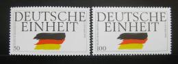 Poštové známky Nemecko 1990 Znovuspojení Mi# 1477-78