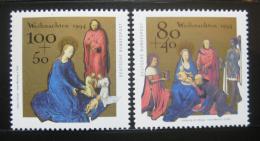 Poštové známky Nemecko 1994 Vianoce Mi# 1770-71