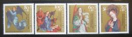 Poštové známky Nemecko 1991 Vianoce, umenie Mi# 1578-81 Kat 10€