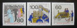 Poštové známky Nemecko 1990 Pošta a telekomunikace Mi# 1474-76 Kat 5.50€