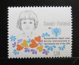 Poštová známka Fínsko 1979 Medzinárodný rok dìtí Mi# 836