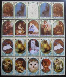 Poštové známky Svätý Tomáš 1981 Umenie Mi# 722-36