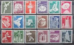 Poštové známky Nemecko 1975-78 Prùmysl Mi# 846-59,990-94 Kat 25€