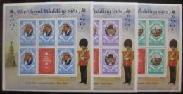 Poštové známky Maldivy 1981 Krá¾ovská svadba Mi# 928-30 C
