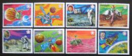 Poštové známky Paraguaj 1977 Prieskum vesmíru Mi# 2893-2900