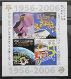 Poštová známka Bosna 2006 Výroèí Európa CEPT Mi# Block 7 Kat 20€