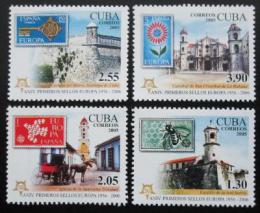 Poštové známky Kuba 2005 Výroèí Európa CEPT Mi# 4756-59