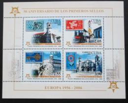 Poštové známky Kuba 2005 Európa CEPT Mi# Block 206 A