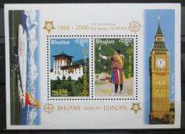 Poštové známky Bhútán 2006 Európa CEPT Mi# Block 477