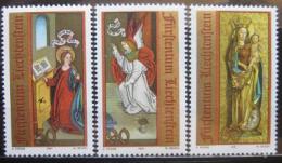 Poštové známky Lichtenštajnsko 1991 Vianoce Mi# 1027-29
