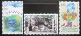 Poštové známky Lichtenštajnsko 1995 Výroèí Mi# 1105-07