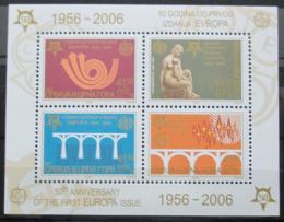 Poštové známky Srbsko 2005 Výroèí Európa CEPT Mi# Block 60