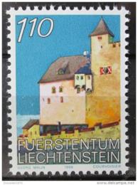 Poštová známka Lichtenštajnsko 1986 Hrad Vaduz Mi# 898