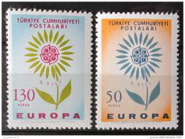 Poštové známky Turecko 1964 Európa CEPT Mi# 1917-18