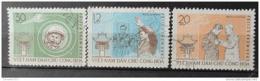 Poštové známky Vietnam 1962 Gherman Titov Mi# 217-19