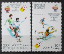 Poštové známky Džibutsko 1981 MS ve futbale Mi# 290-91