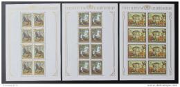 Poštové známky Lichtenštajnsko 1978 Umenie, kone Mi# 717-19 Kat 75€