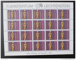 Poštové známky Lichtenštajnsko 1981 Svätý Theodul Mi# 775 Kat 26€