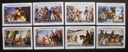 Poštové známky Rwanda 1977 Americká revolúcia Mi# 815-22