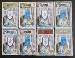 Poštové známky Rwanda 1980 Rotary Intl. Mi# 1034-41