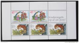 Poštová známka Holandsko 1980 Dìti a knihy Mi# Block 21