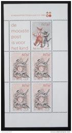 Poštové známky Holandsko 1982 Dìti a zvíøata Mi# Block 24