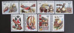 Poštové známky Rwanda 1979 Øemeslná umenie Mi# 1002-09
