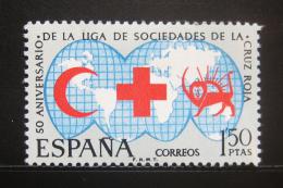 Poštová známka Španielsko 1969 Èervený kríž Mi# 1813