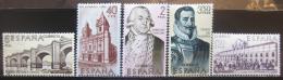 Poštové známky Španielsko 1969 Budovatelé Ameriky Mi# 1832-36