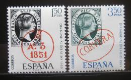 Poštové známky Španielsko 1969 Den známek Mi# 1809-10